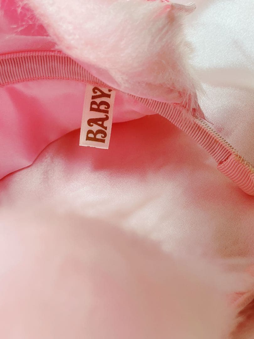 baby,the stars なかよしくみゃ　くまみみファーカチューシャ　ピンク