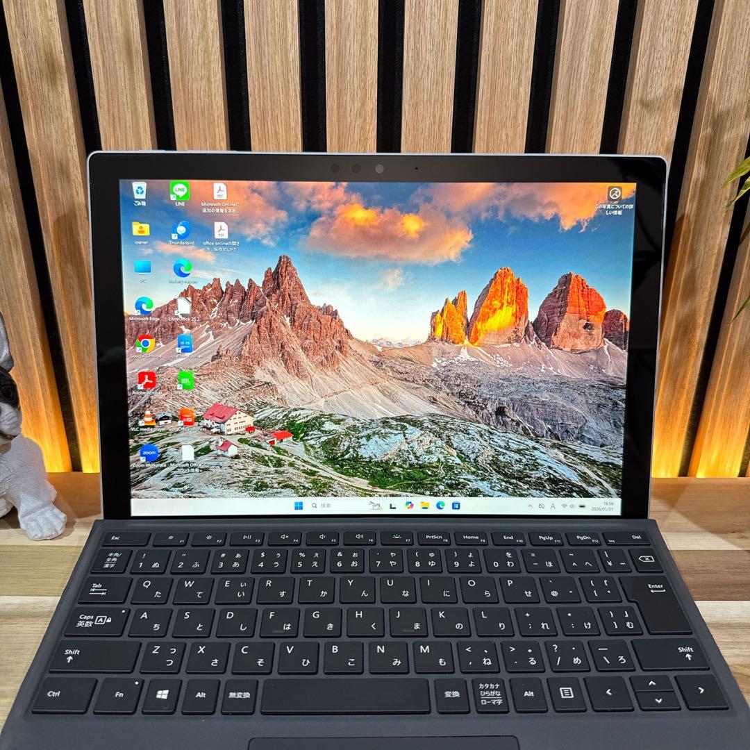 準美品2in1モデル‼️Surface Pro 5☘LTE☘大人気ノートパソコン
