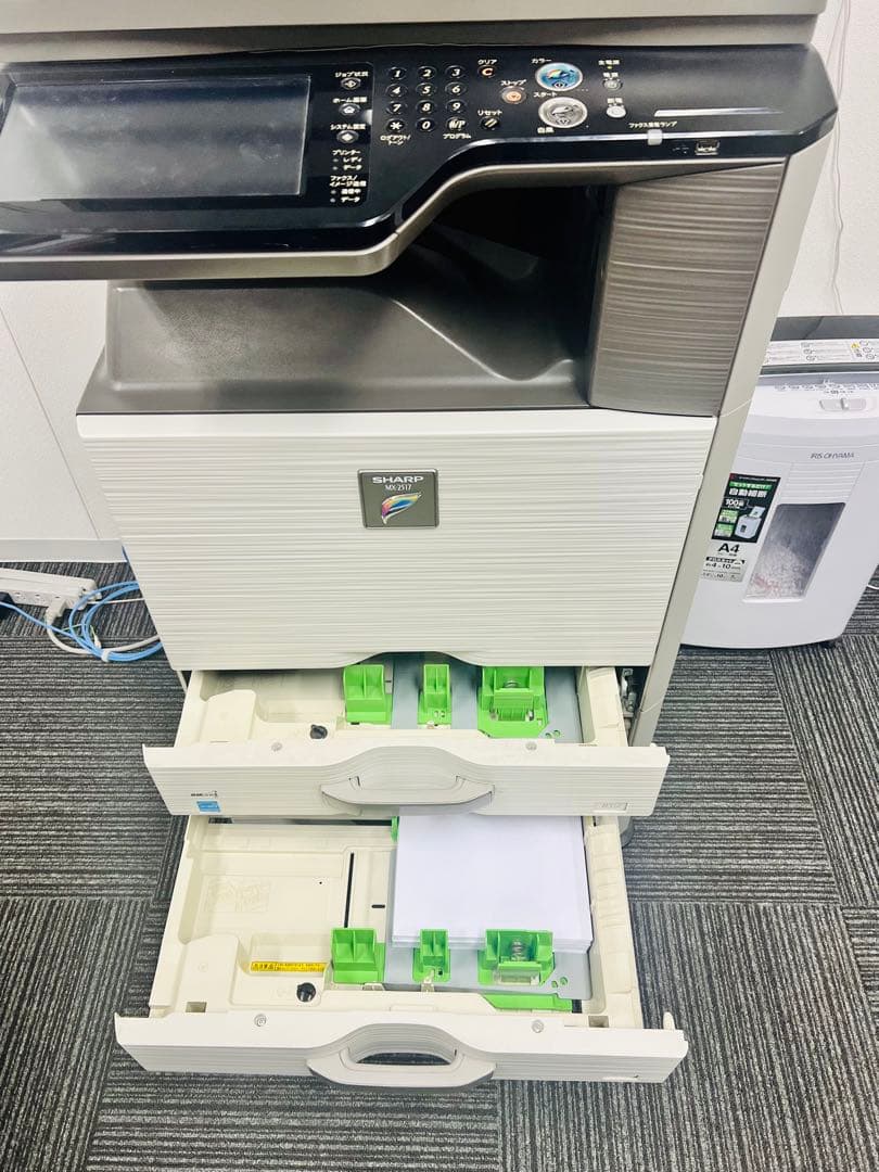 シャープ 業務用プリンター タッチパネル式　複合機　高田馬場駅　受取