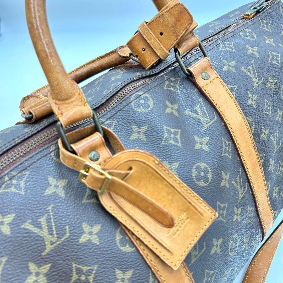 【鑑定済】 ルイヴィトン キーポル バンドリエール 50 モノグラム バック