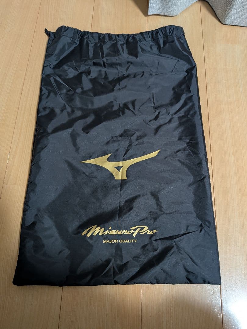 ミズノプロ　硬式用/ソフト用　キャッチャー　プロテクター レッド×ホワイト