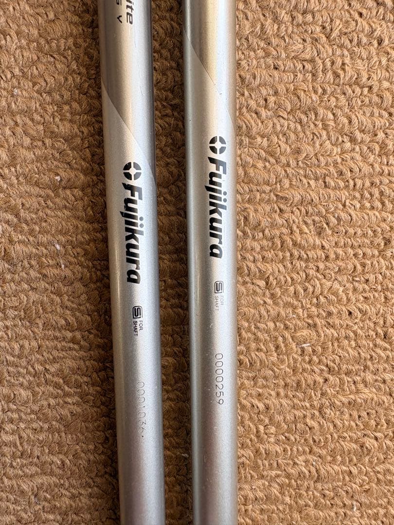 Fujikura MCI 100X UTシャフト 2本セット　テーラースリーブ