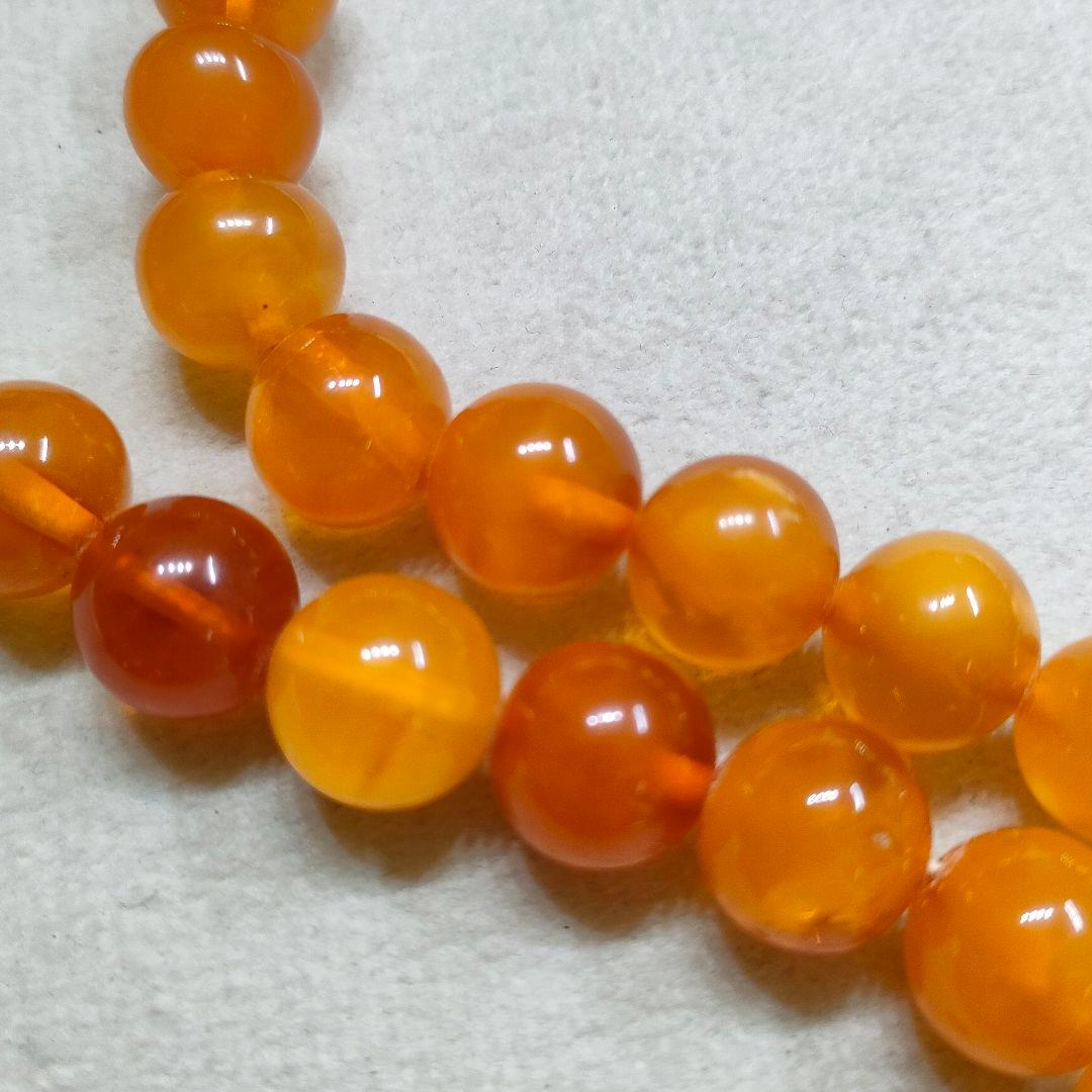 2AI59　琥珀　ネックレス