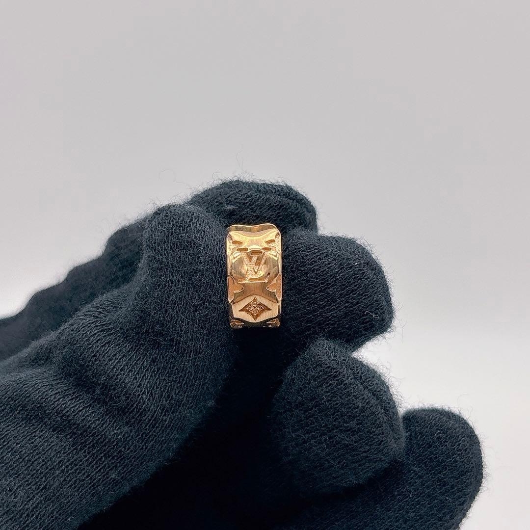 ルイヴィトン ブックル ドレイユ ピロー ナノグラム ピアス 片耳