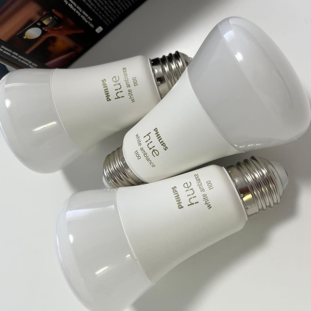 PHILIPS Hue white ambiance E26 1100ルーメン
