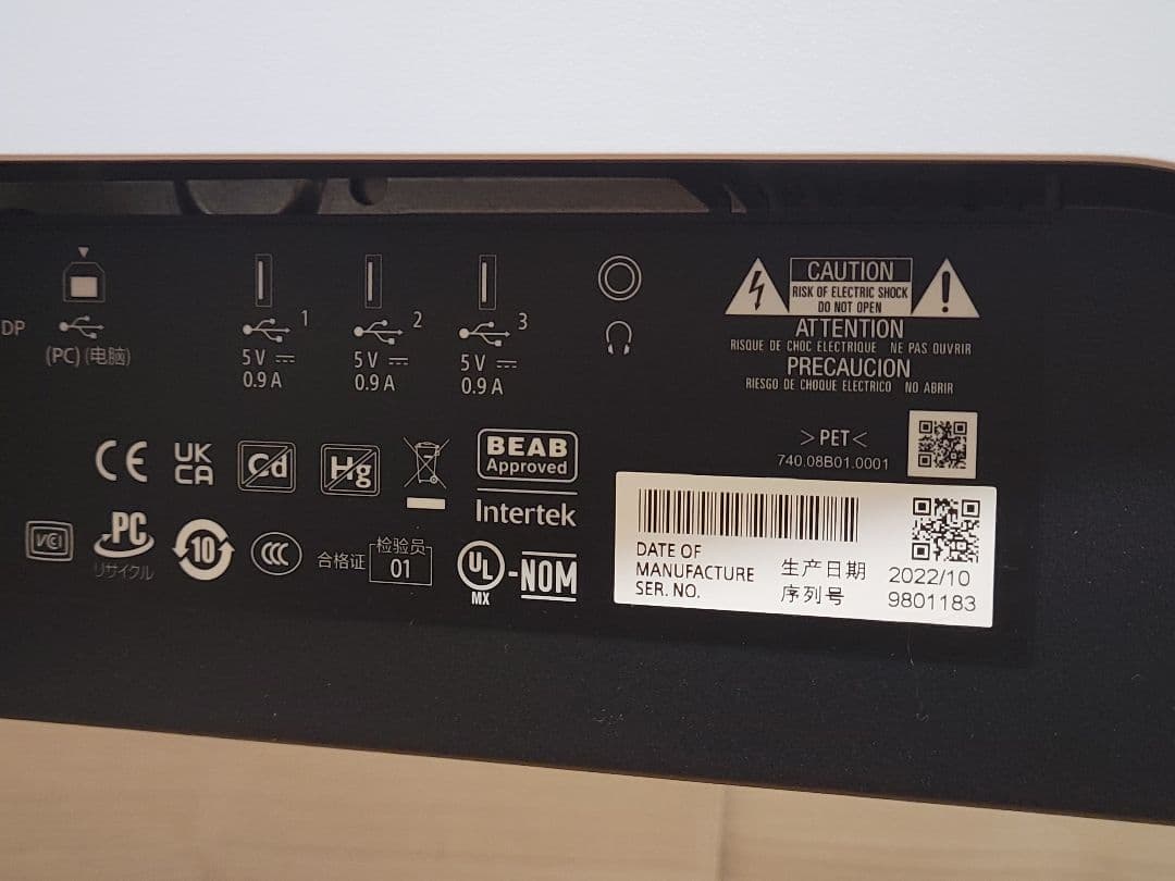 SONY INZONE M3 SDM-F27M30 240Hzゲーミングモニター