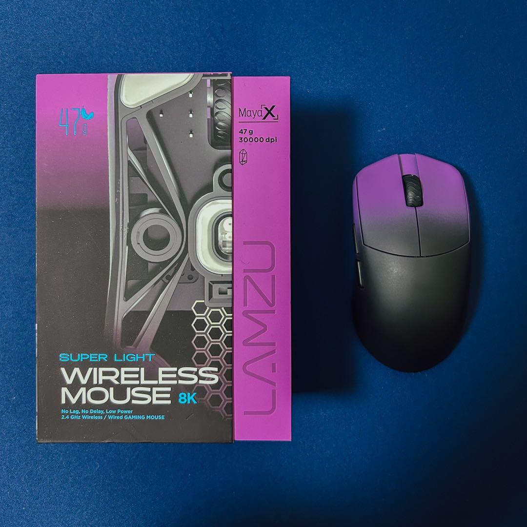 マウス・トラックボール Lamzu MAYA X Purple Shadow 8K