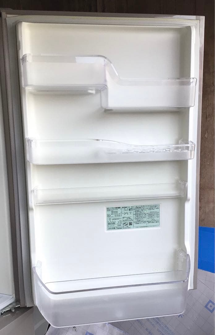 日立　ノンフロン冷凍冷蔵庫　R-K38JV 2018年製　375L