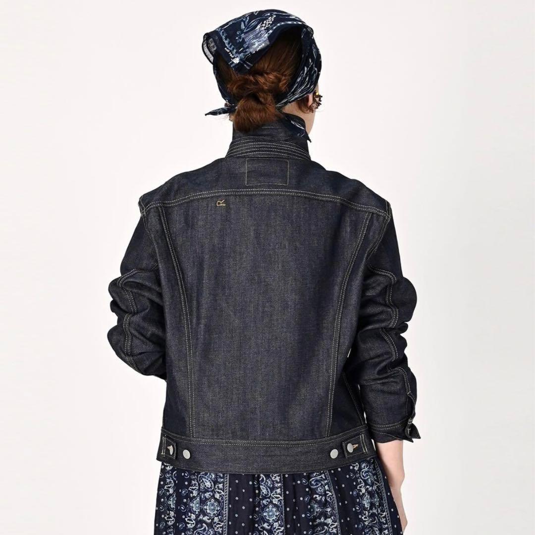 中*乃様 未使用 45r 秋色ライ麦デニムの908比古比女ジャン（再び）サイズ3