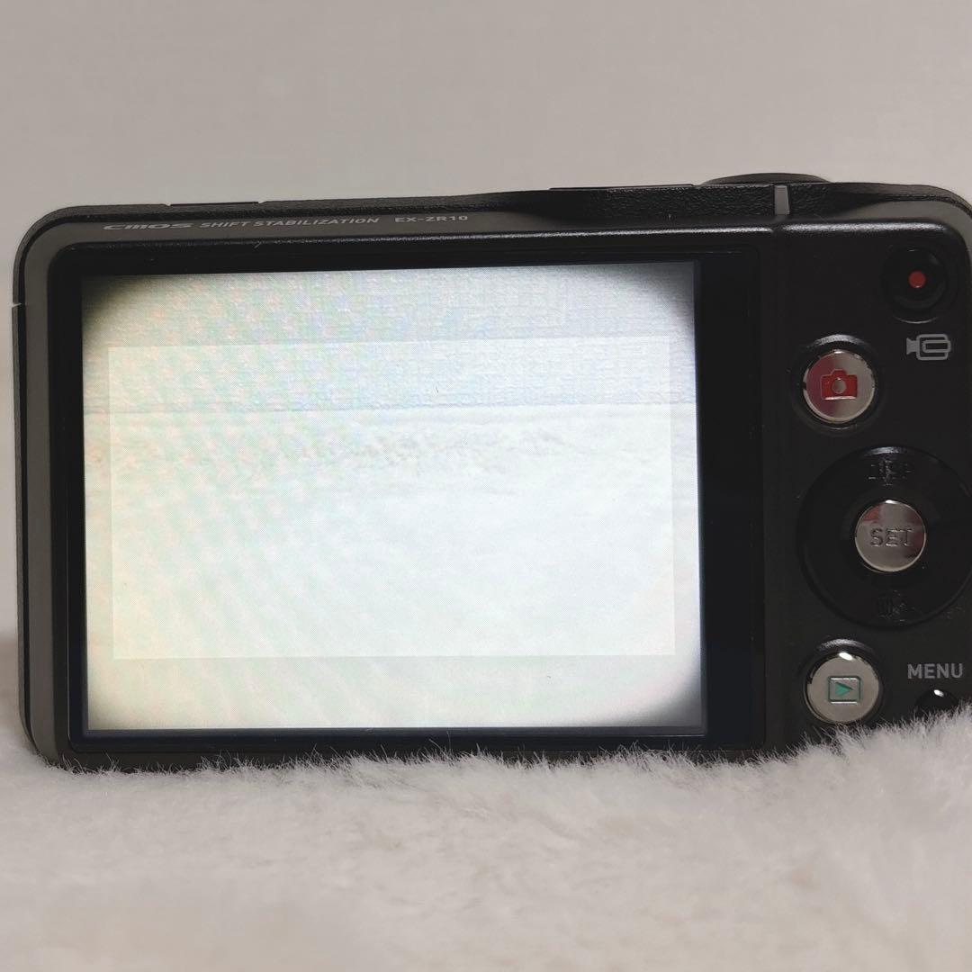 CASIO カシオ　EX-ZR10 デジタルカメラ コンデジ　黒　ジャンク