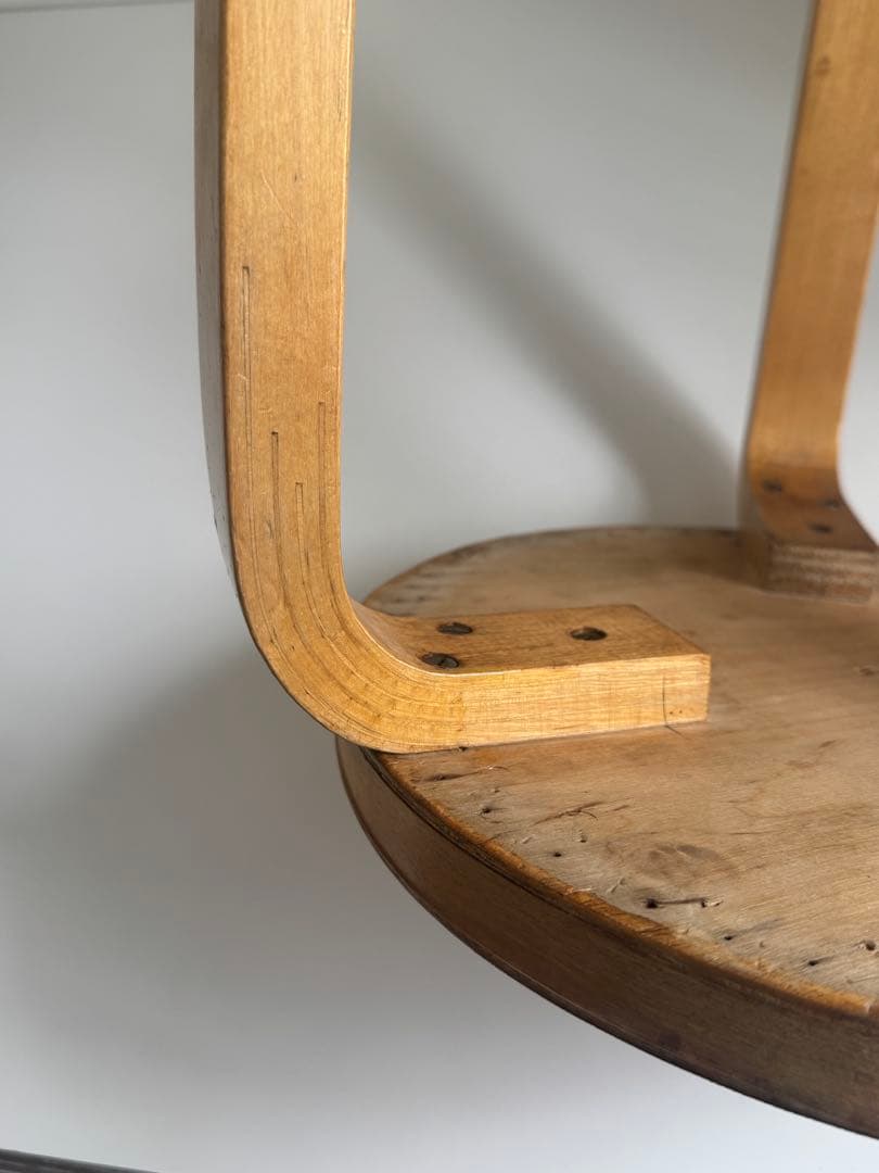 50年代stool60 Alvar Aalto ヴィンテージスツール