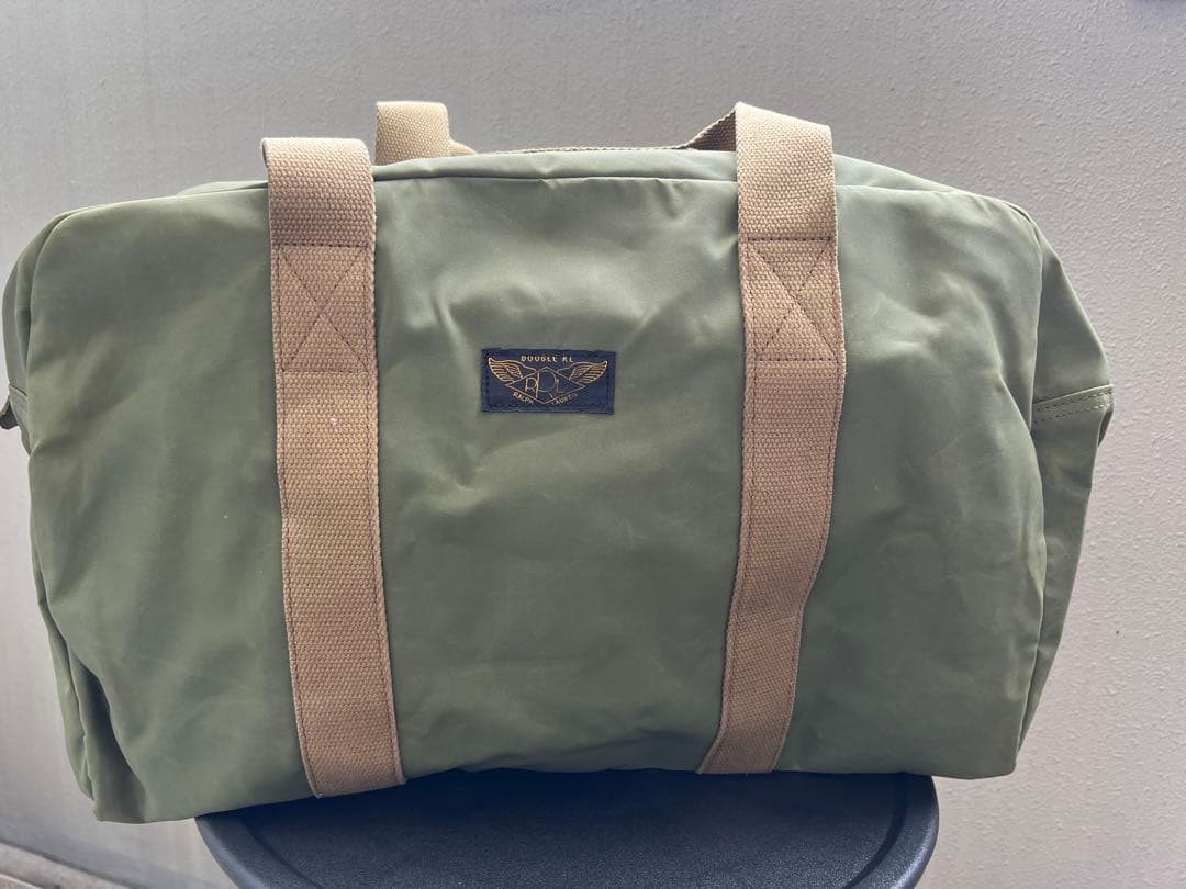 【美品】RRL ダブルアールエル 上質ナイロン ダッフルバッグ
