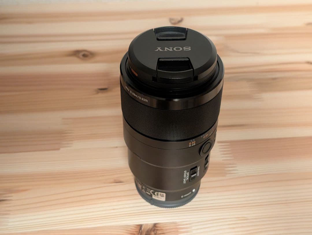 【美品】 SONY FE 90mm F2.8 Macro G OSS フィルタ付