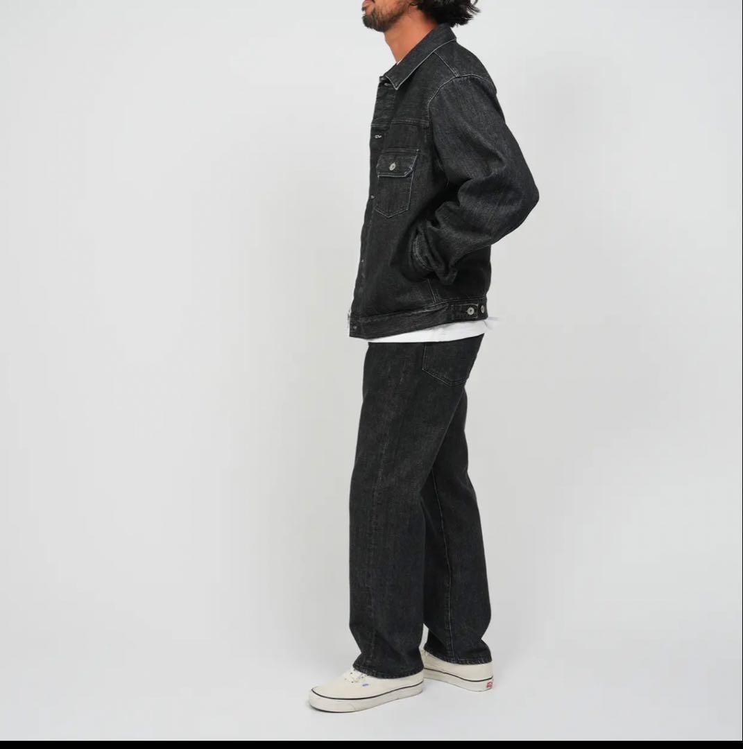 ジャケット・アウター Black Denim Jacket ovy kaja