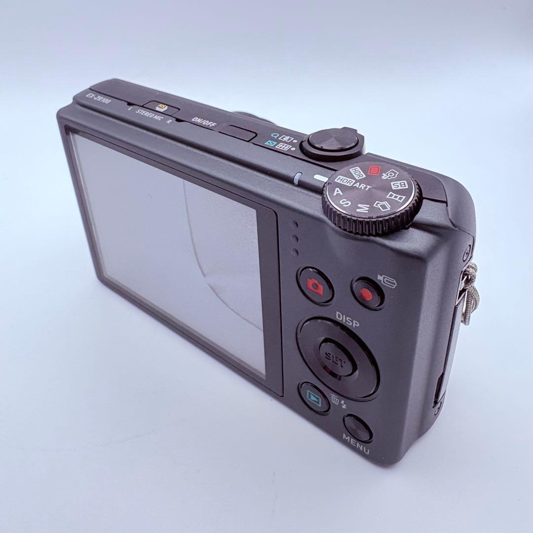 CASIO EXILIM デジタルカメラ EX-ZR100 ブラック