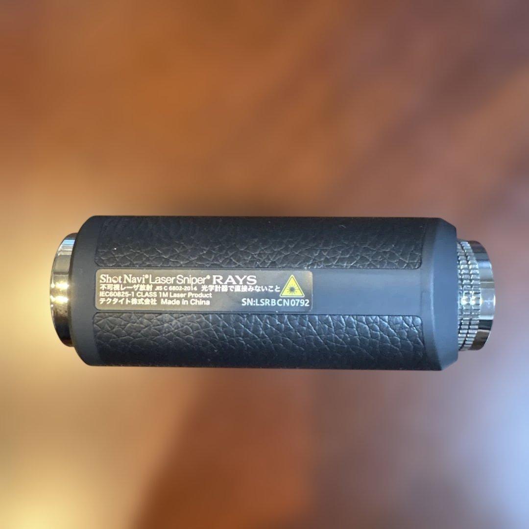 【美品】ShotNavi RAYS ゴルフ用距離計 超軽量 充電式 防水