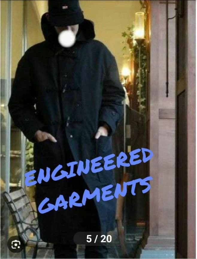 ENGINEERED GARMENTS フリークストア別注ダッフルコート 黒