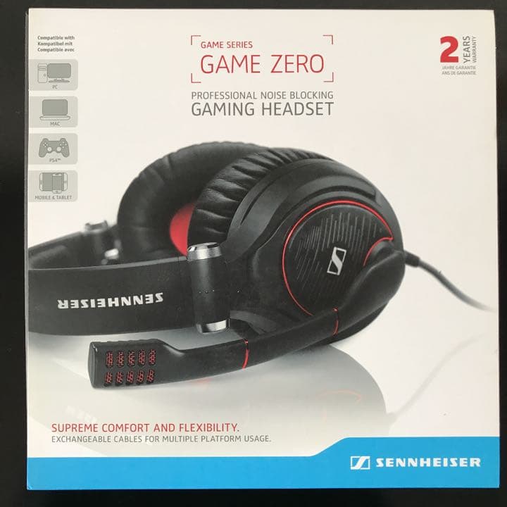 ヘッドホン SENNHEISER GAME ZERO BLACK