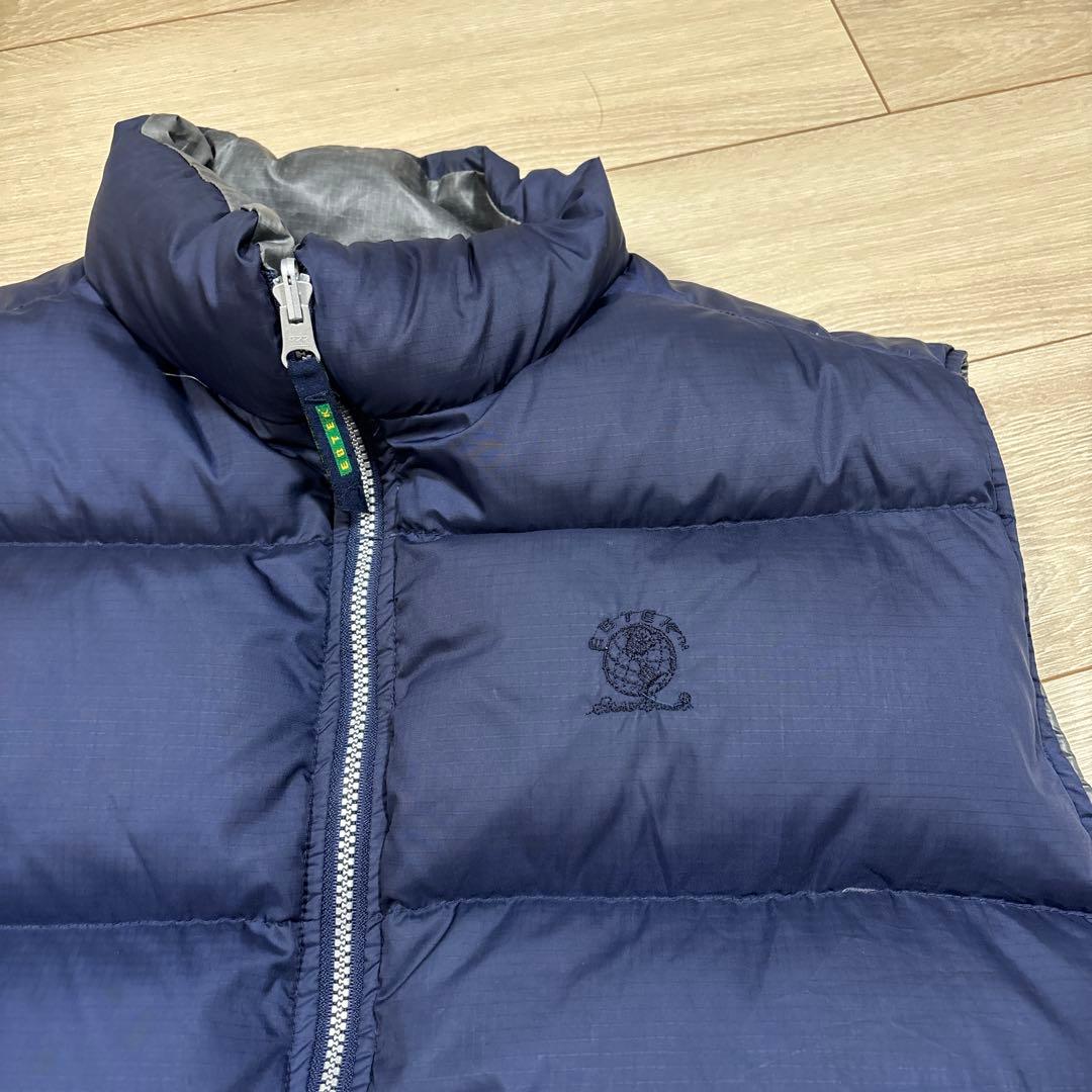 EBTEK リバーシブルグースダウンベスト