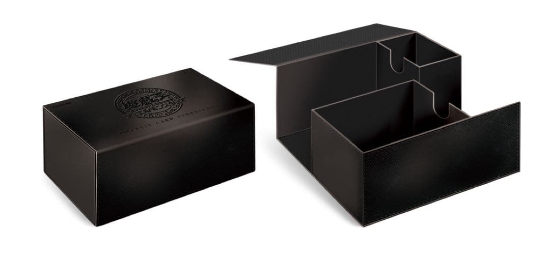 デュエリストカードストレージボックスDX ブラックレザー