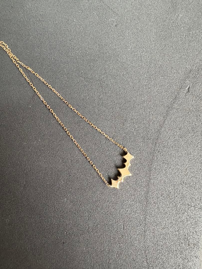 最終値下げ★美品 ete ゴールド ダイヤ型 ネックレス　10k ダイヤ エテ