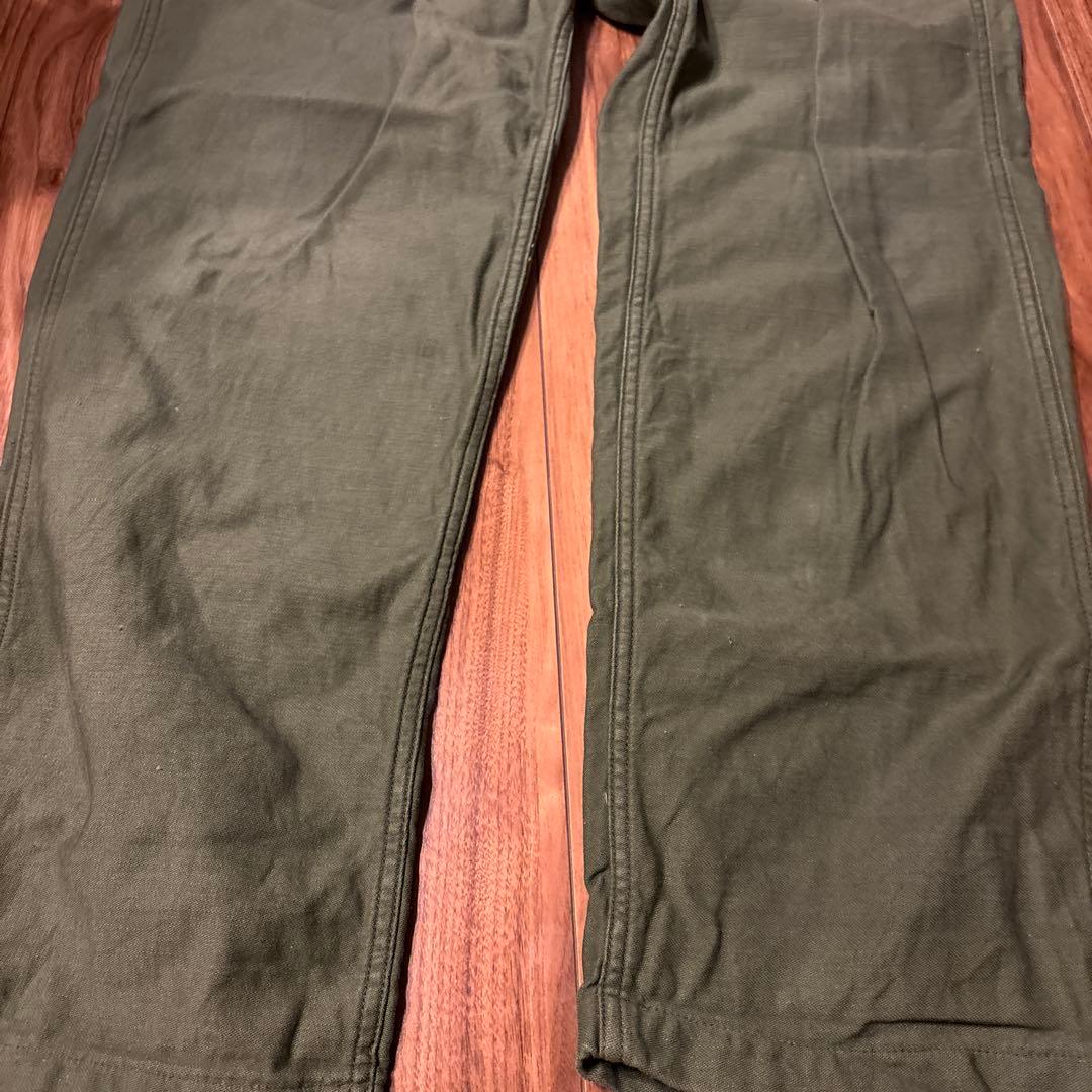 US ARMY 70s 米軍 OG-107 ベイカーパンツ1977年製 実物