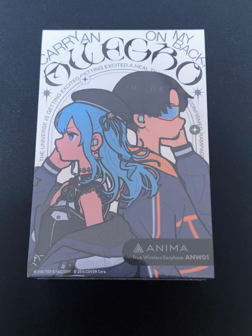 ホロライブ 星街すいせい　コラボワイヤレスイヤホン　ANW01 ミドグラ