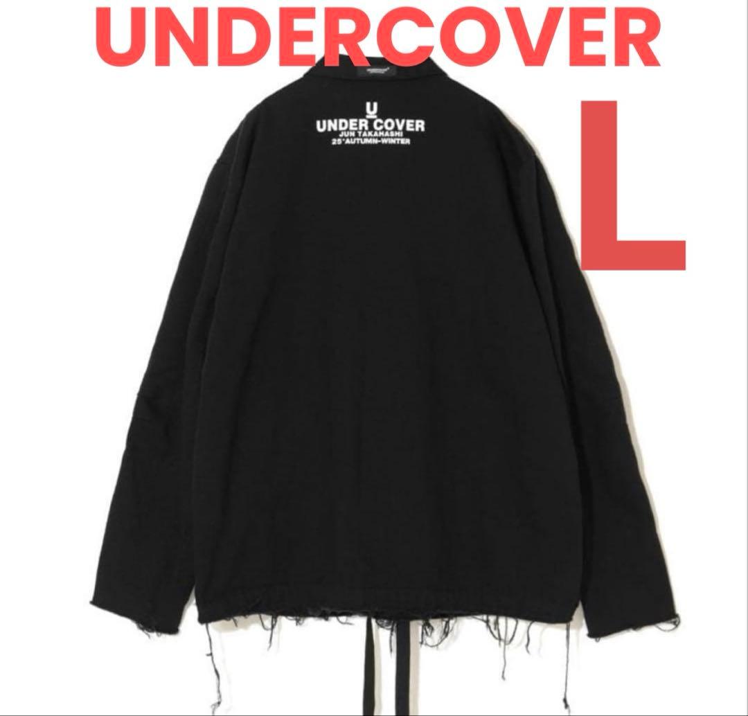 アンダーカバー ほつれ コーチジャケット ブラック 復刻 35周年 黒