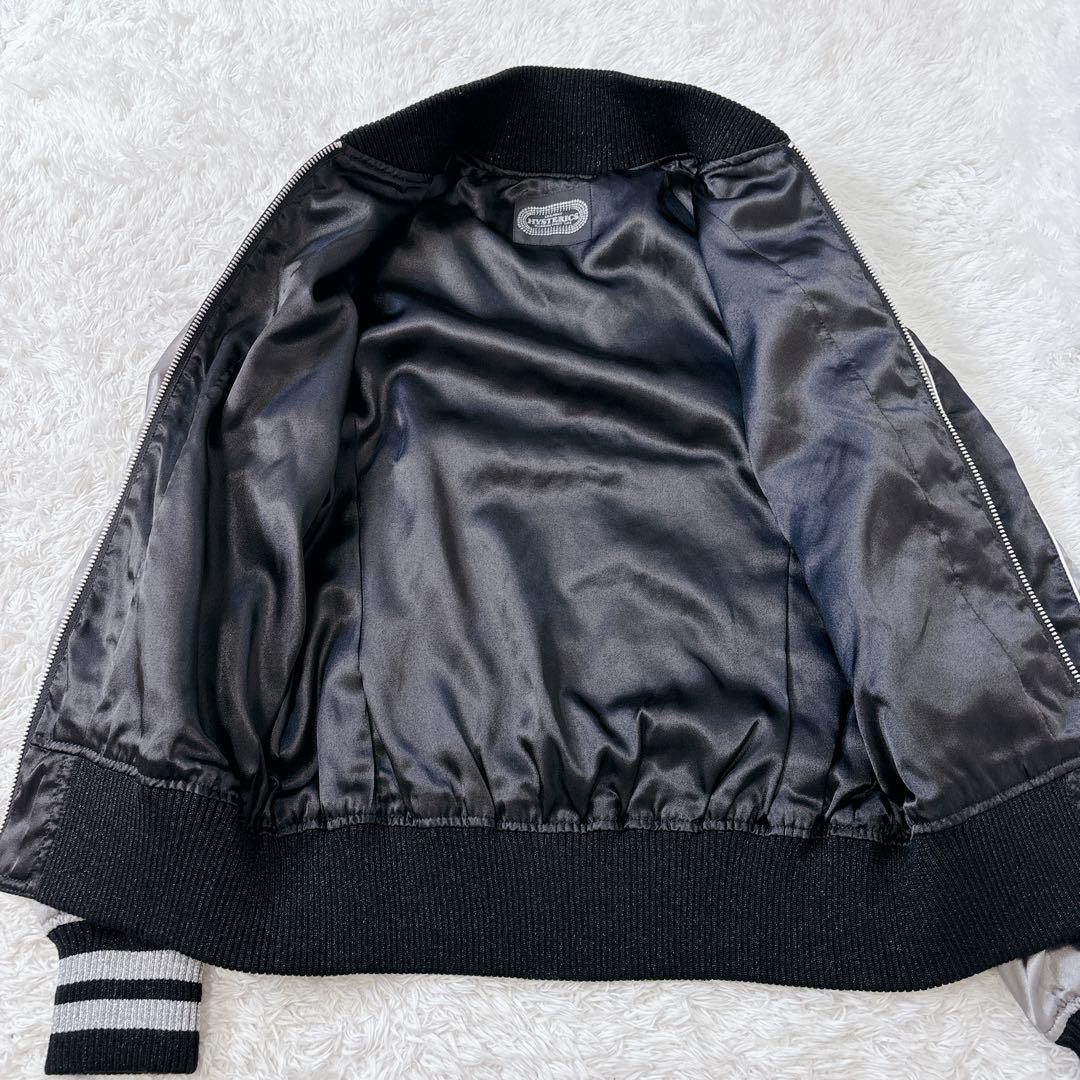 美品　ヒステリックグラマー　スカジャン　y2k 短丈　バイクガール