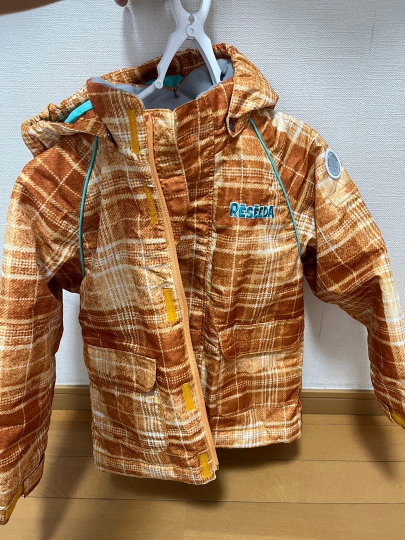 美品 ジュニア用スキー&ウェアフルセット身長85〜120cmくらいのお子様向け