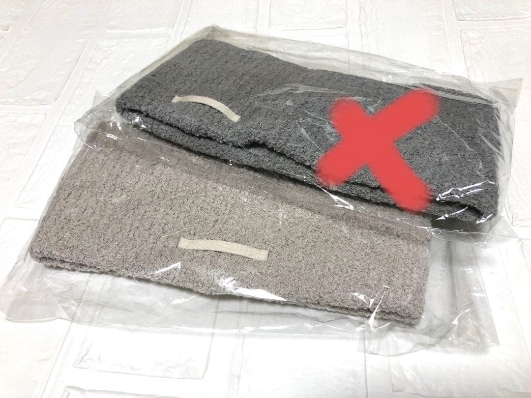 【新品未使用】kinema pile hair band 【ベージュ】