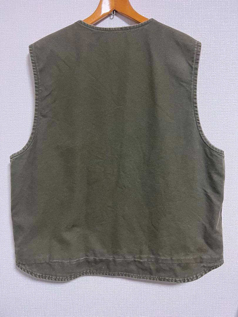 と*a様 carhartt ベスト　カーキ