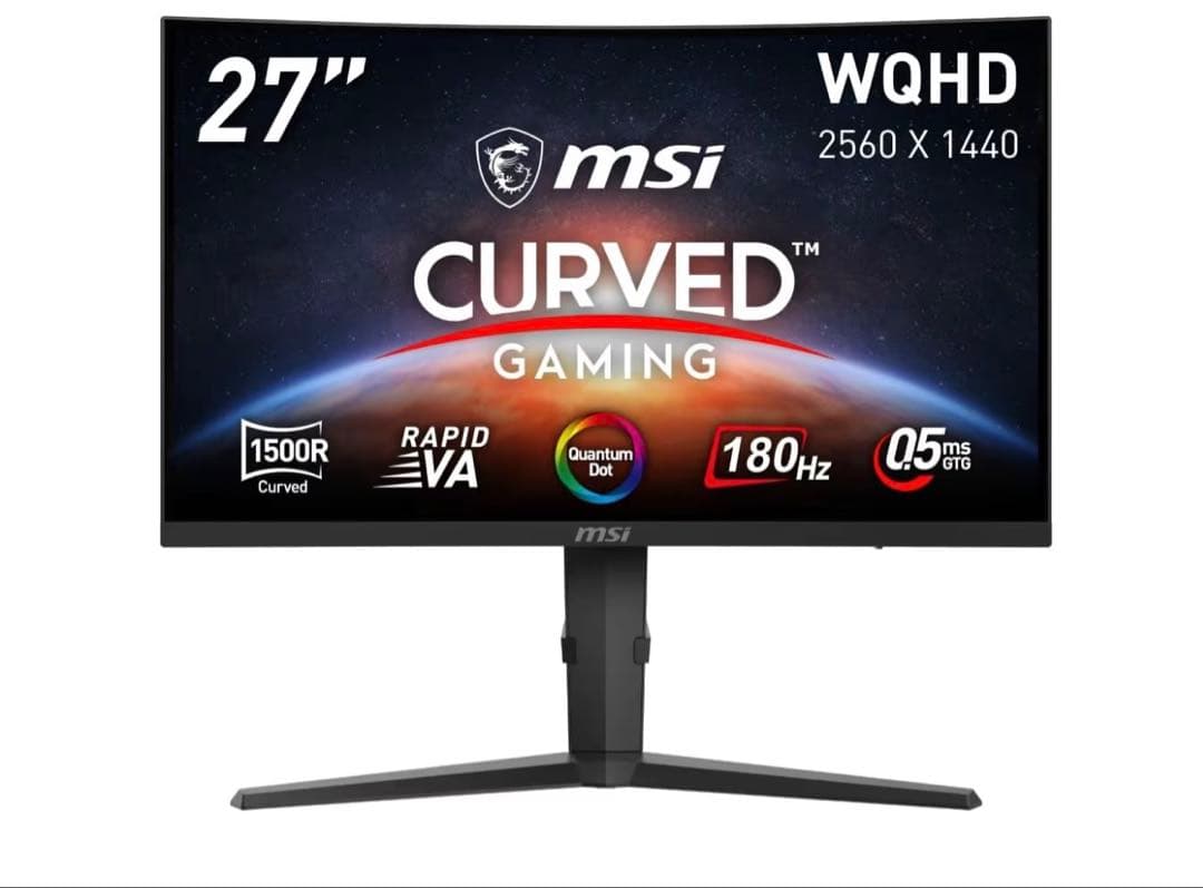 MSI MAG 275CQRF ゲーミングモニター 新品未開封
