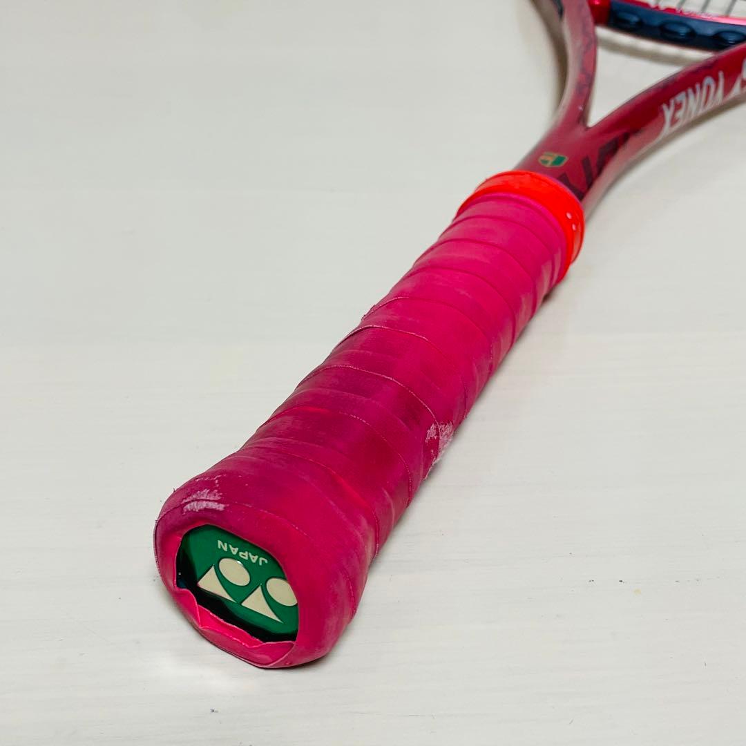 YONEX ヨネックス VOLTRAGE 7V 軟式 テニス ラケット レッド