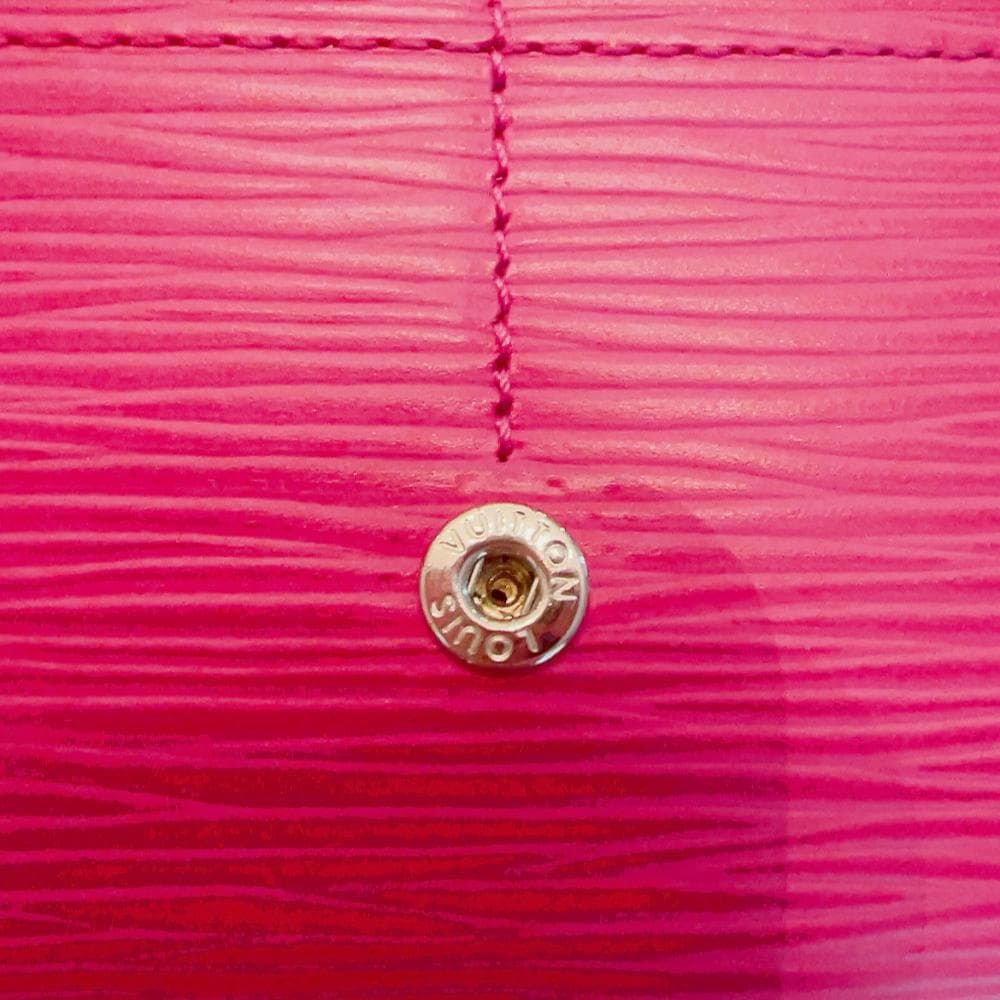 美品！LOUIS VUITTON サラ エピ フューシャピンク 長財布