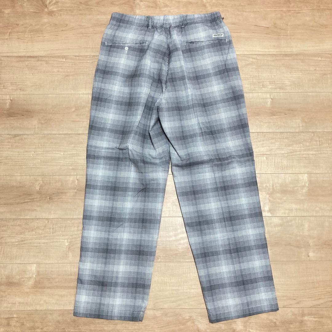 パンツ COOTIE Ombre Check 2 Tuck Easy Pants