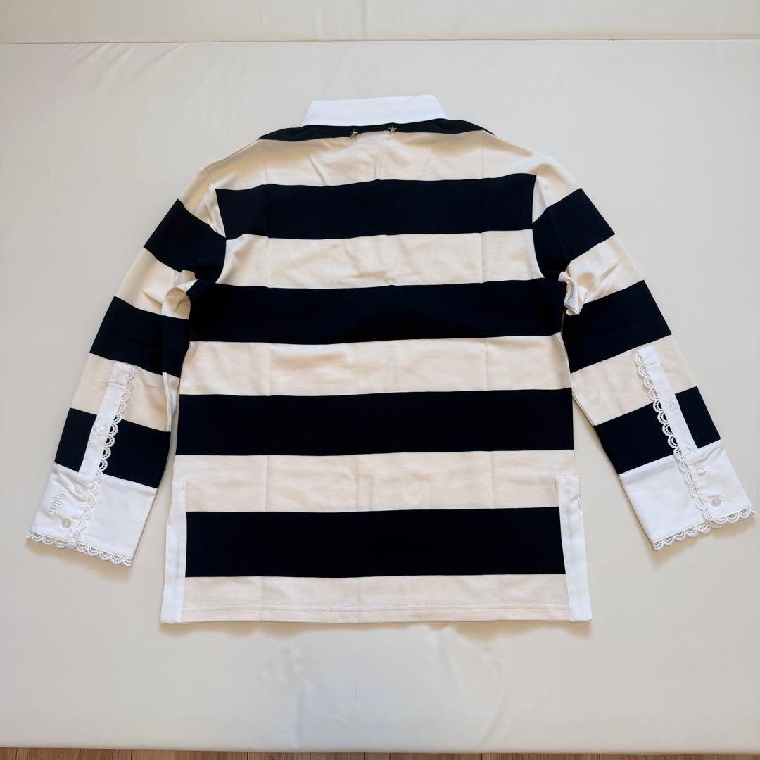 【新品未使用】Bibiy. FRANCINE RUGBY TOP ビビィ即日発送