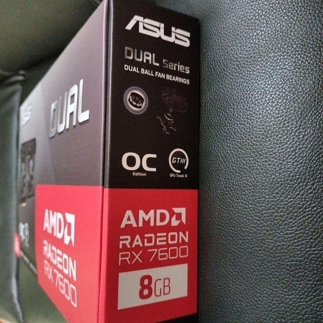 グラフィックボード・グラボ・ビデオカード ASUS Radeon RX 7600 8GB