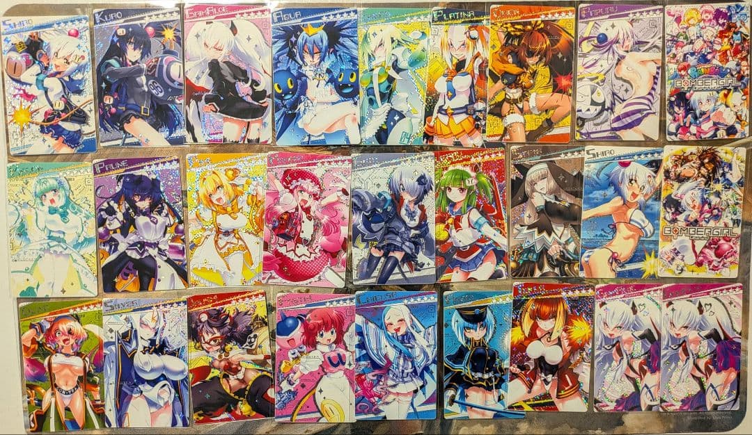 ボンバーガール　カードコネクト　レア27枚セット