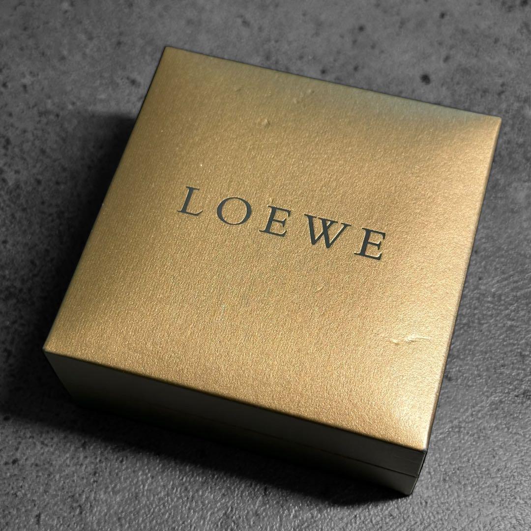 希少✨LOEWE 南京錠型　アナグラム　チャーム　キーリング　キーホルダー