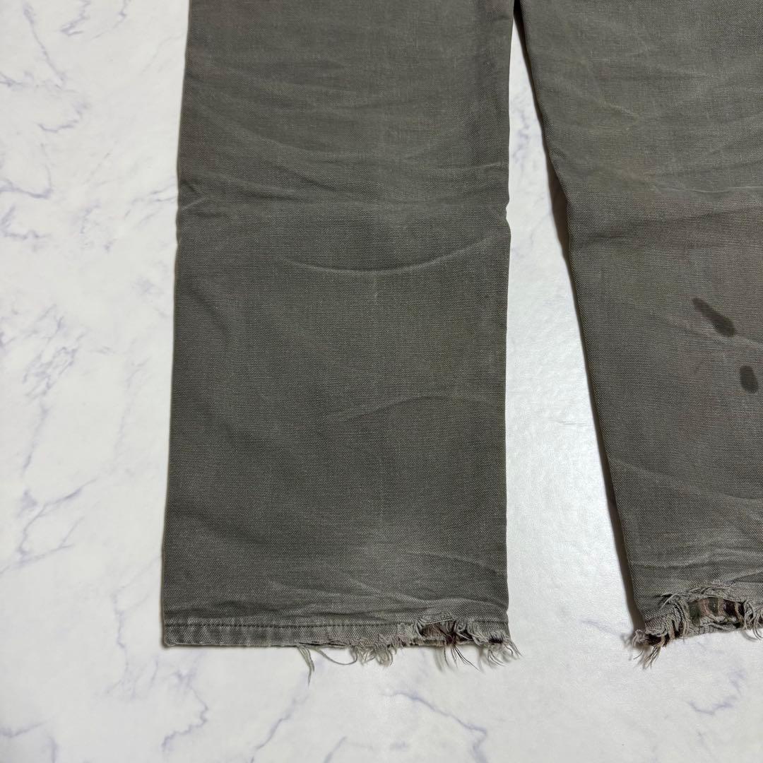 CARHARTT カーハート ペインターパンツ ダック生地 モスグリーン W32