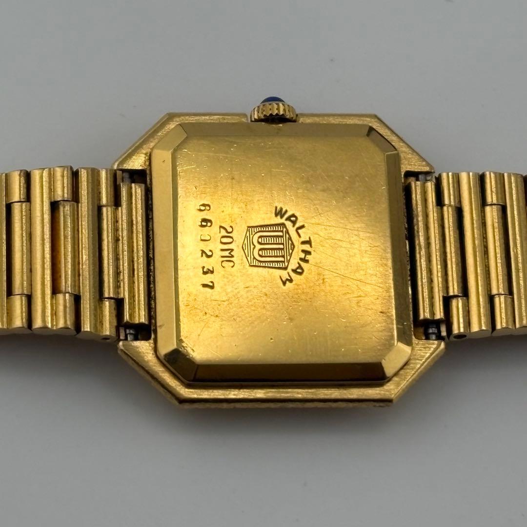 【極美品】ウォルサム　マキシム　ゴールド　メンズ　手巻き