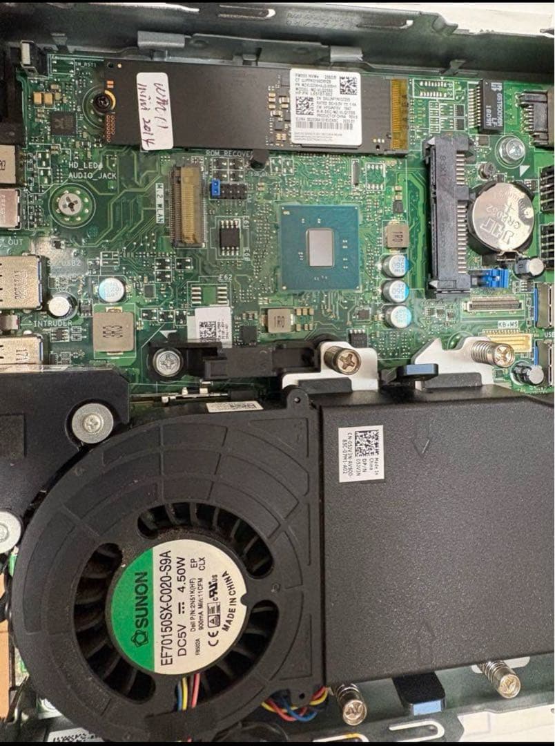 ミニPC Dell 3050 Micro(CASIO WG1)Cel G3900T 8GB