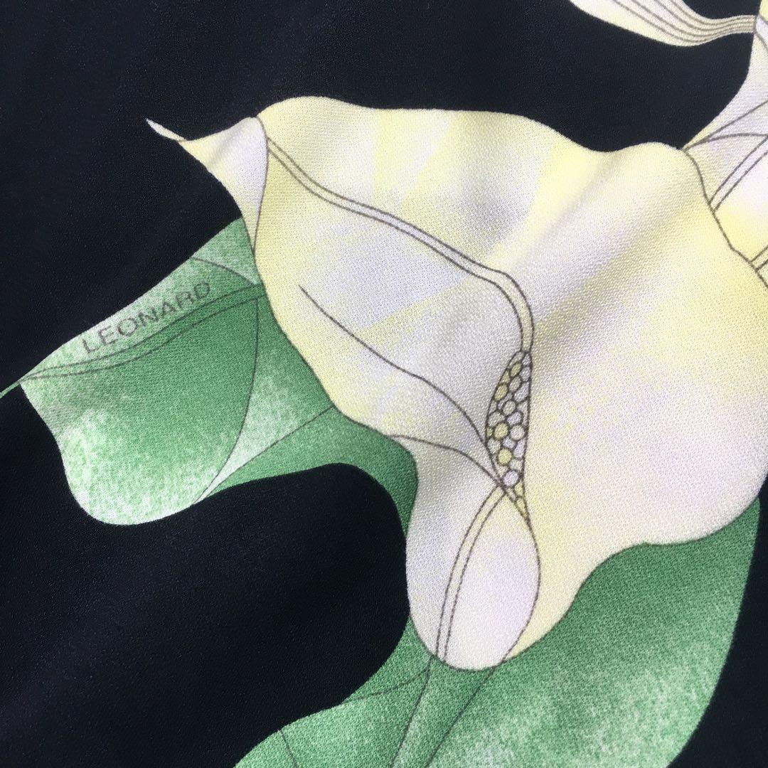 近年美品　LEONARD レオナール　カンカン　チュニック　42