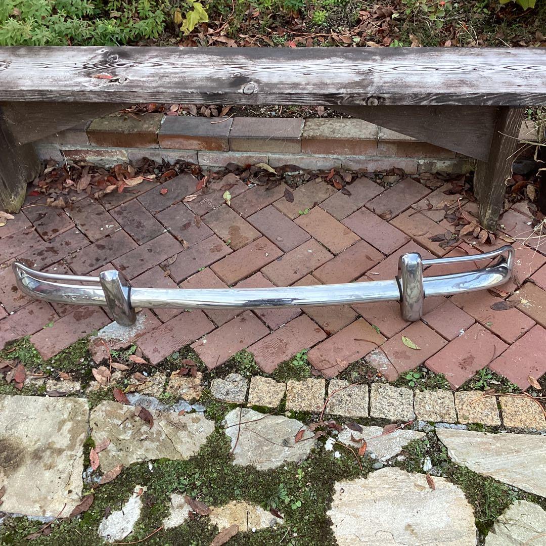 R*U様 ローバーミニ用　オーバーライダー付きフロントバンパー　当時物❗️