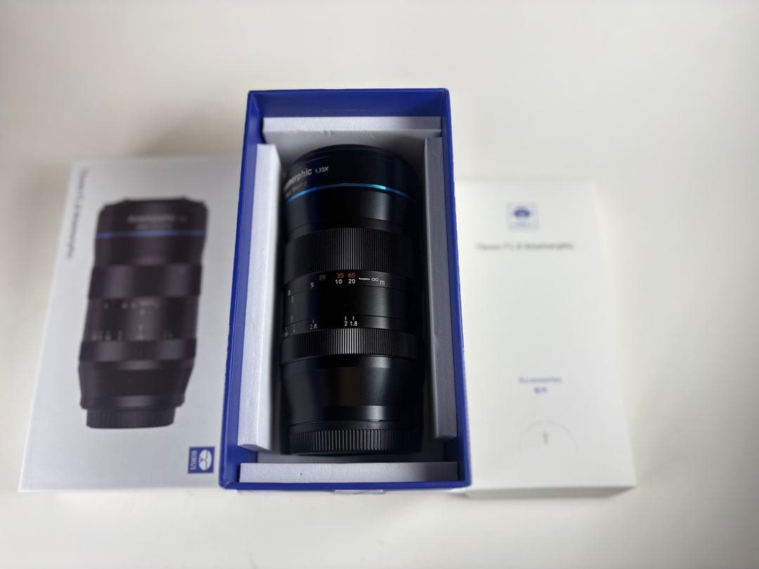 SIRUI Anamorphic1.33x 75mm F1.8 EF-Mマウント