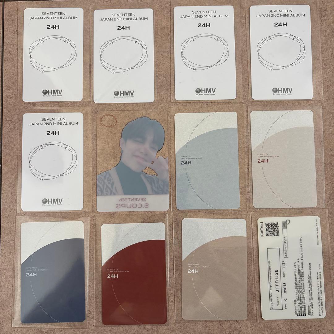 24H SEVENTEEEN セブチ スンチョル トレカ HMV エスクプス