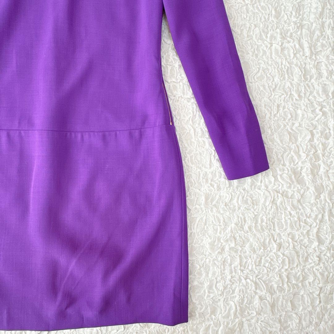 EMILIO PUCCI エミリオプッチ ロングワンピース ドレス パープル