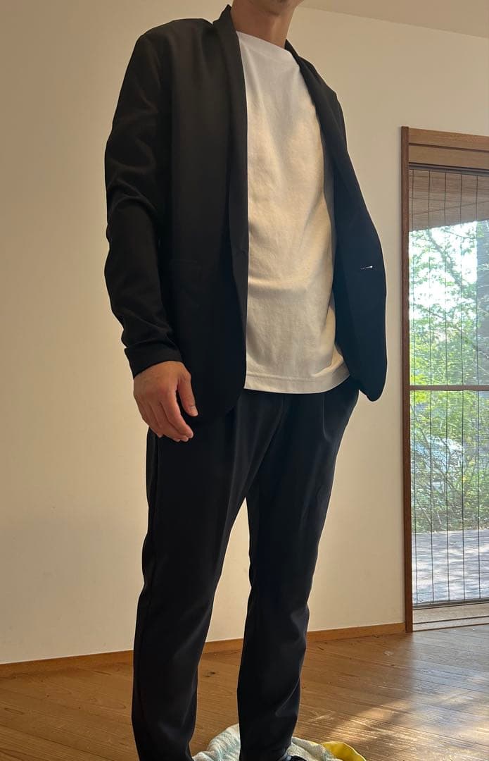 ATTACHMENT ダークネイビー スーツジャケット AG41-080 420