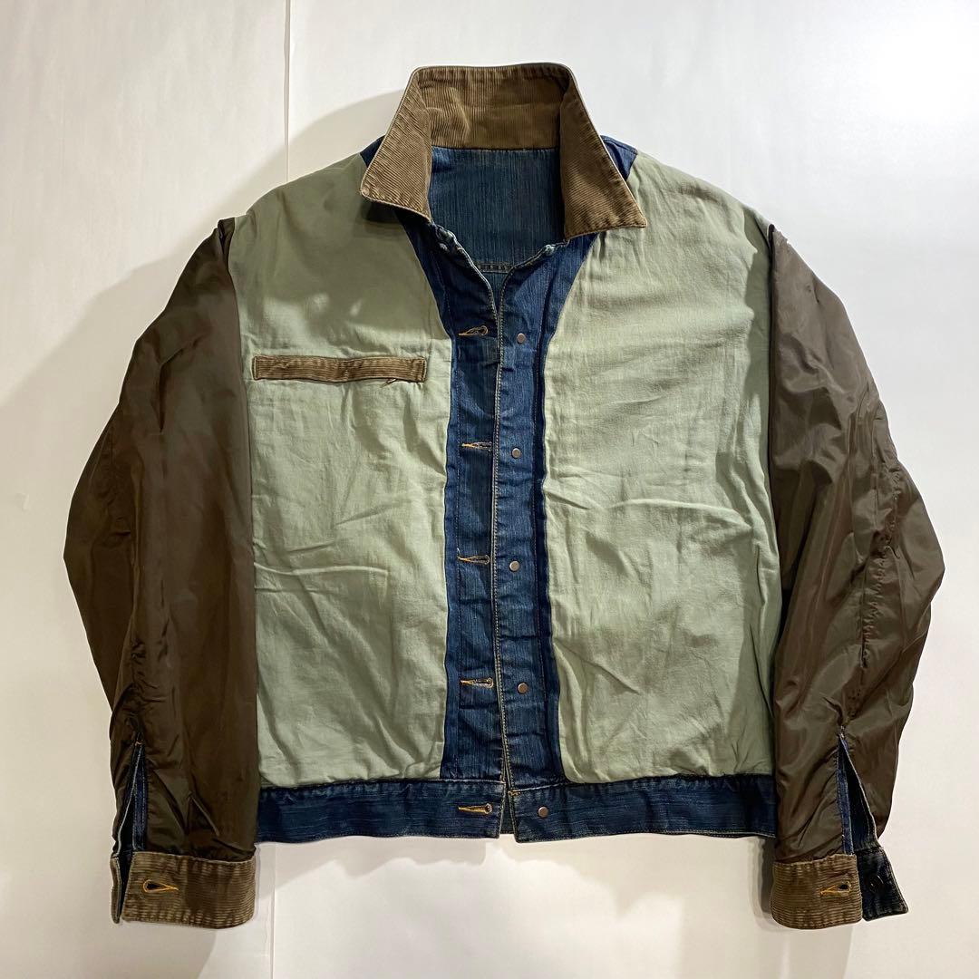 L.L.Bean ビーン デニム トラッカー ジャケット コーデュロイ 4th